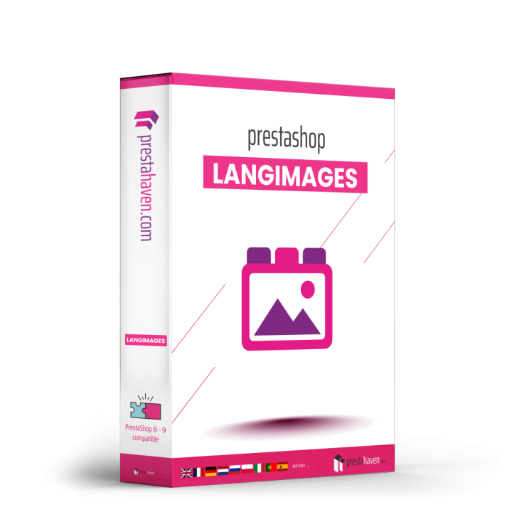 Imágenes de producto por idioma