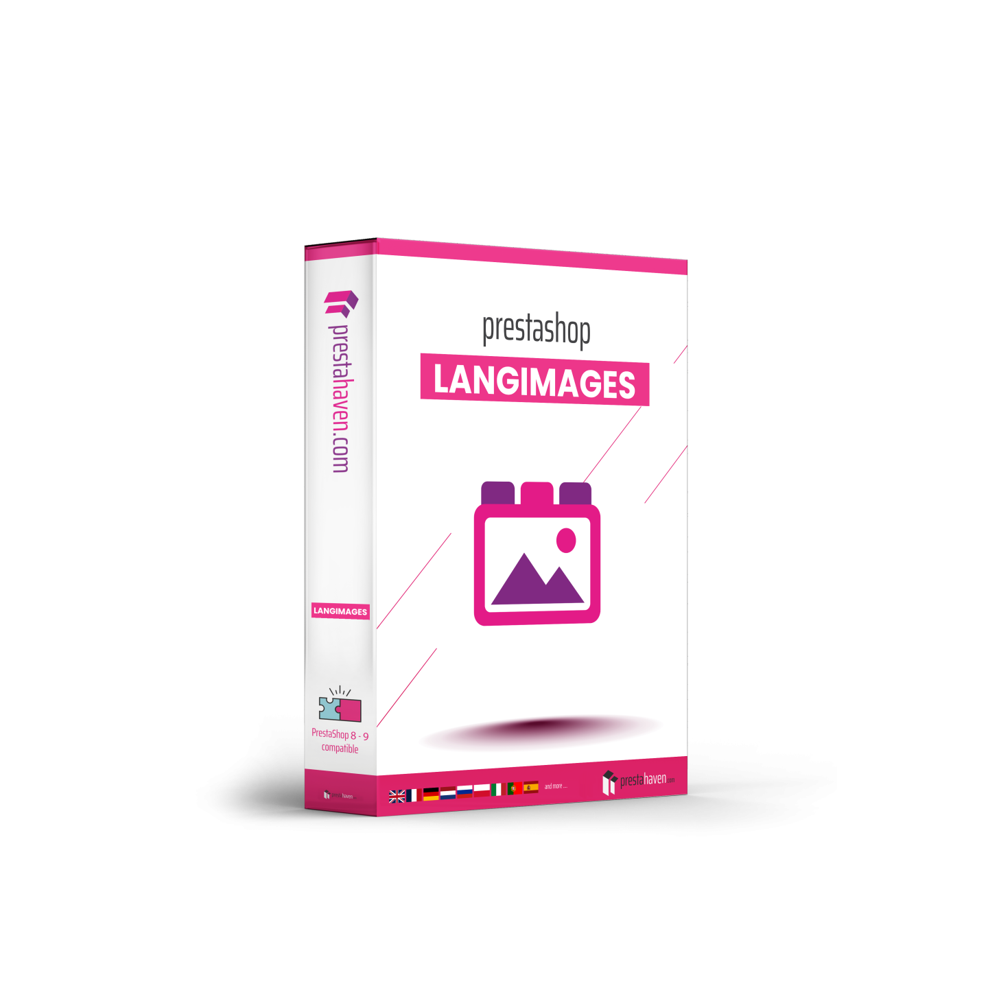 Imágenes de producto por idioma