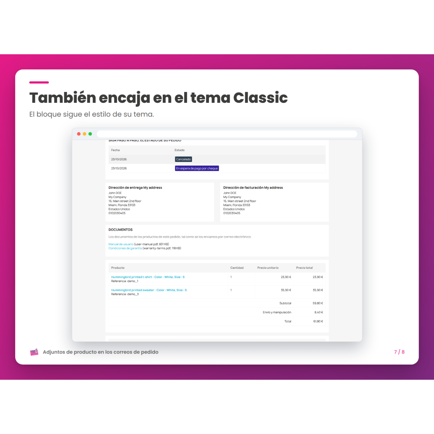 También encaja en el tema Classic