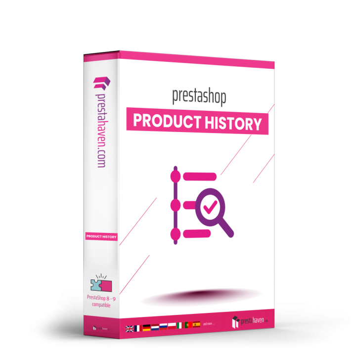 Registro de cambios de productos y auditoría