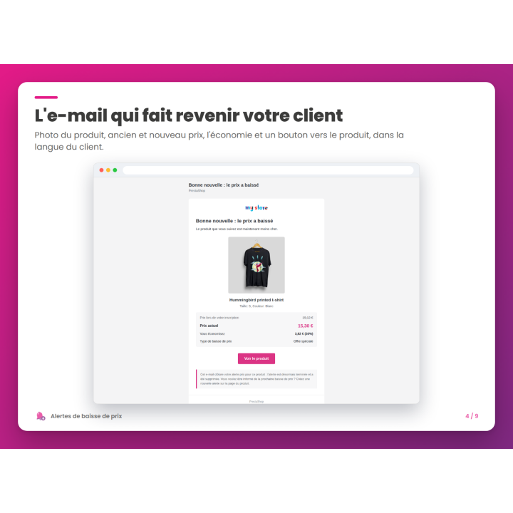 L'e-mail qui fait revenir votre client