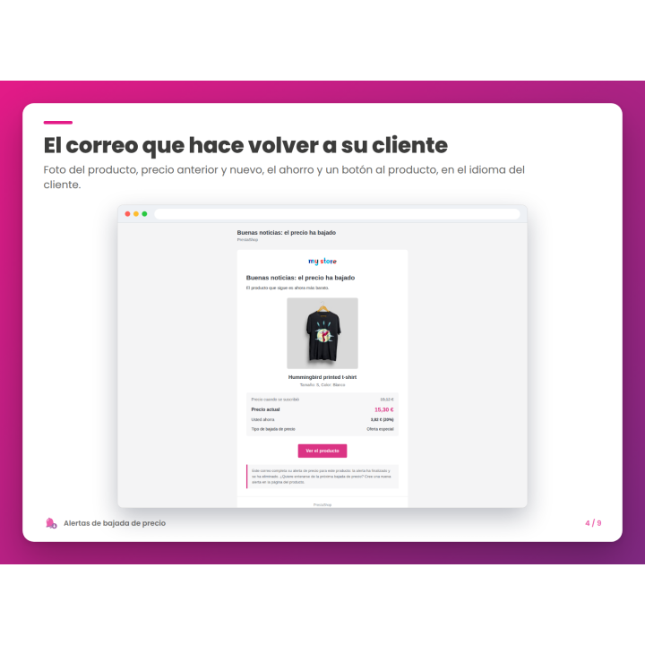El correo que hace volver a su cliente