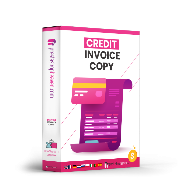 Copia nota di credito PDF via e-mail – modulo PrestaShop